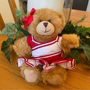 Build a Bear Mini Cheerleader Bear Plush